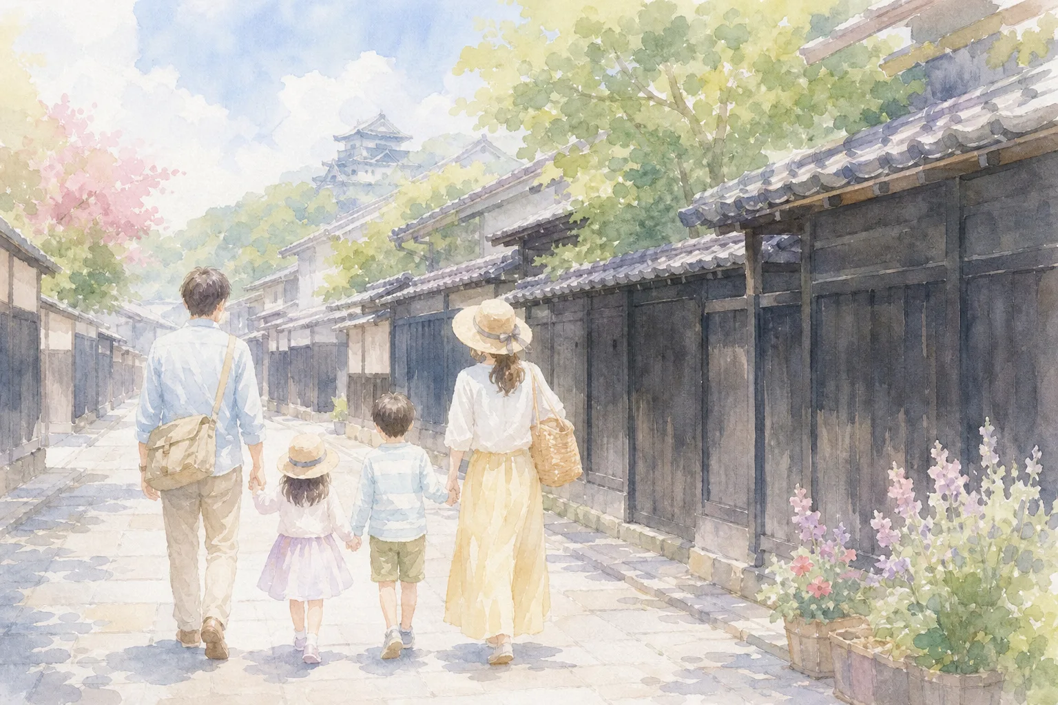 越後村上町屋通り
