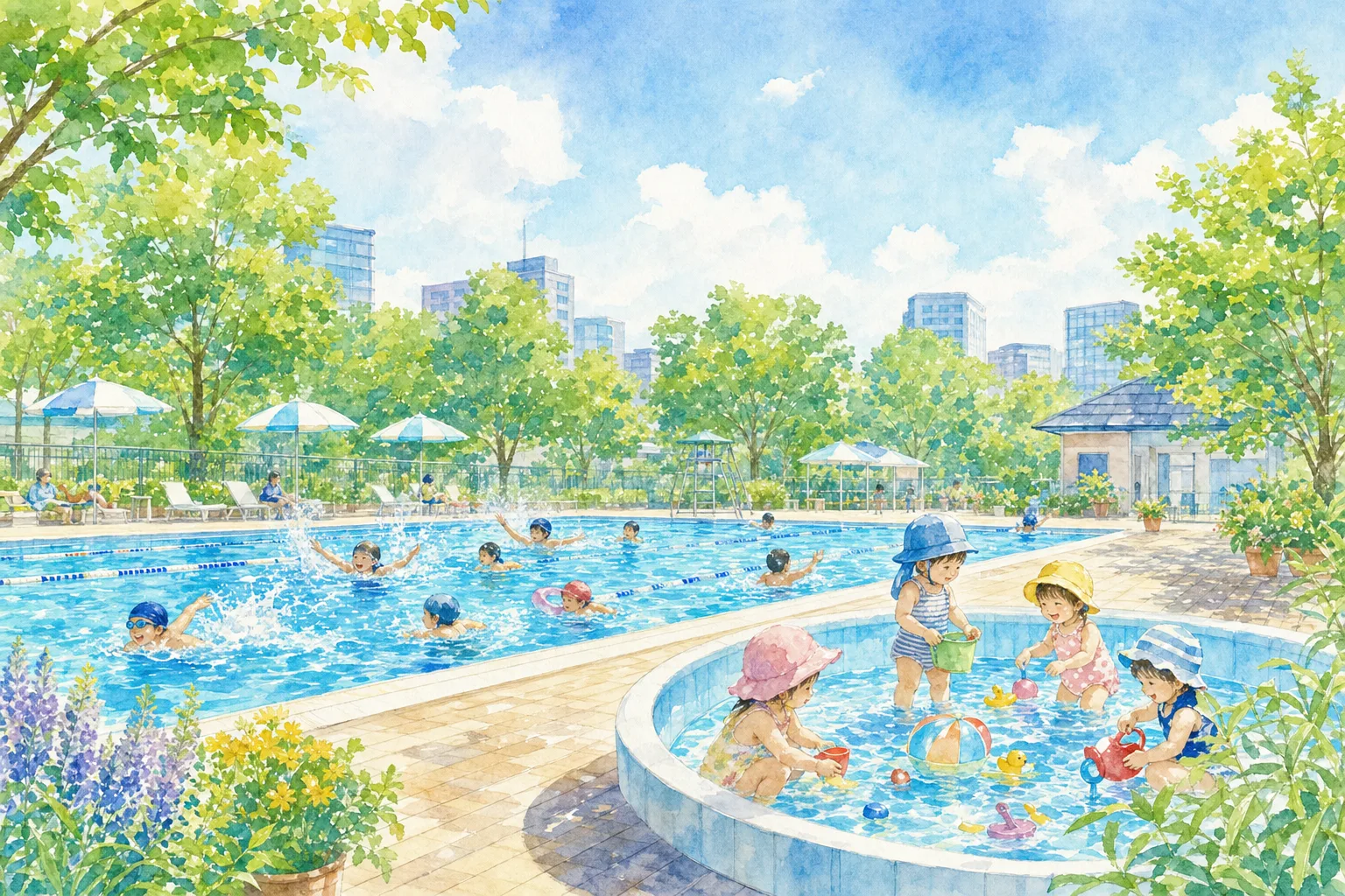 2026年 晴嵐市民プール 1日満喫コース