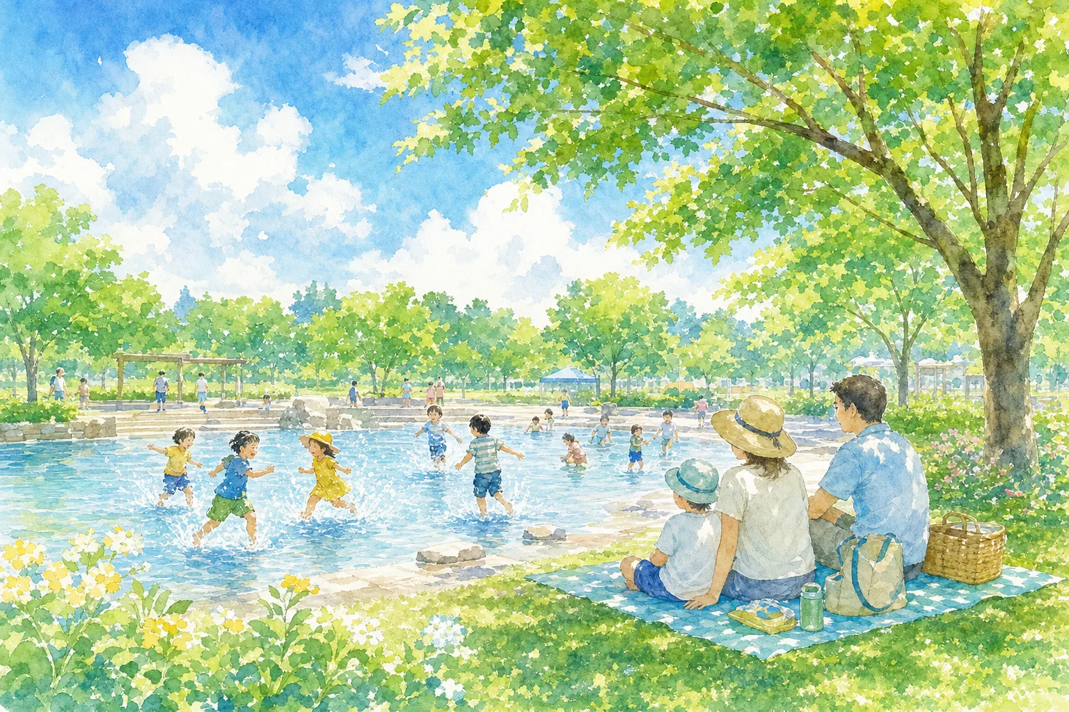 2026年 東札幌公園 水遊び場 1日満喫コース