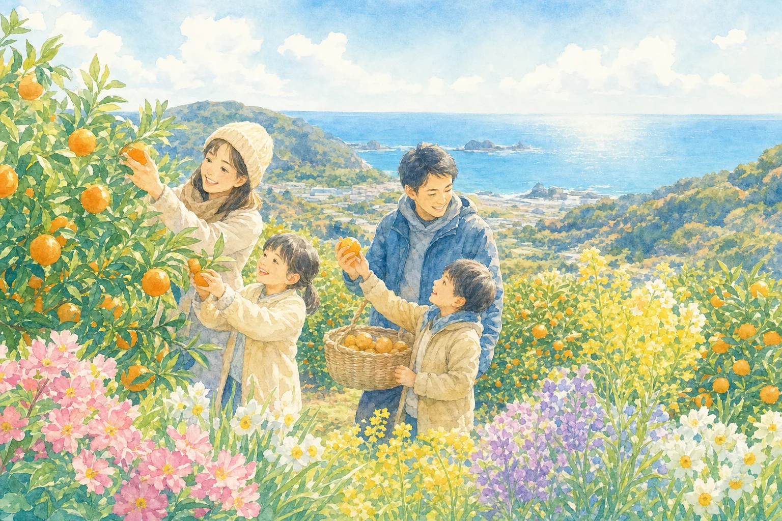 2026年 千倉オレンジセンター(みかん狩り)の味覚狩り 1日満喫コース