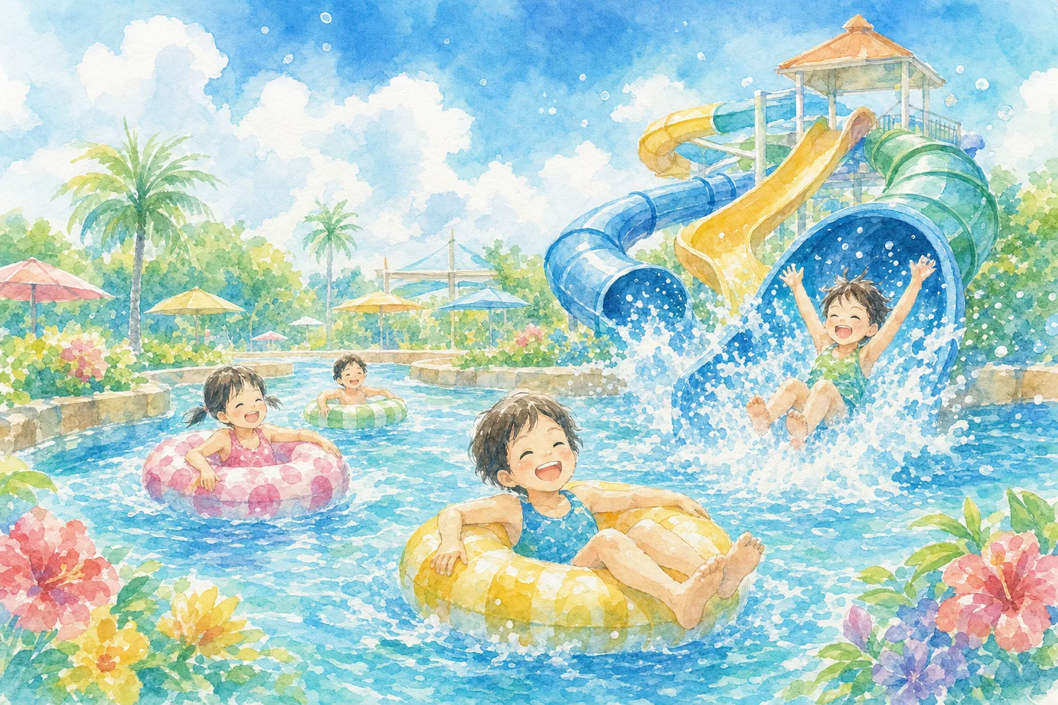 2026年 新居浜市東雲市民プール 1日満喫コース
