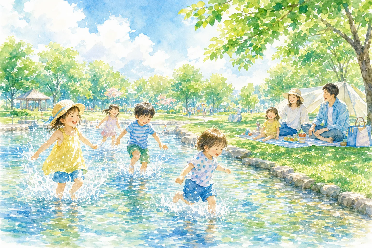 2026年 広尾防災公園 水に親しむ広場 1日満喫コース
