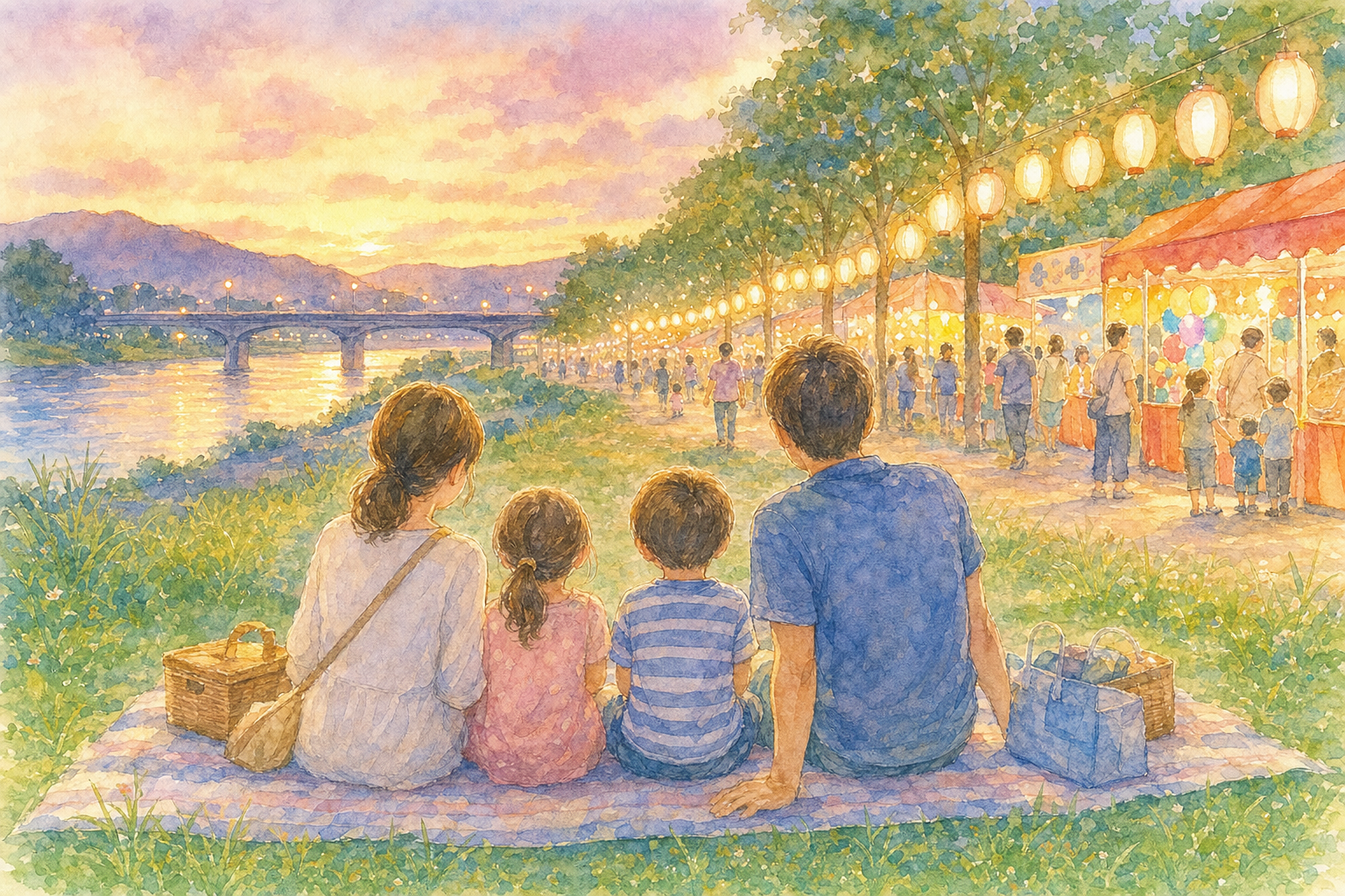磐井川河川敷公園