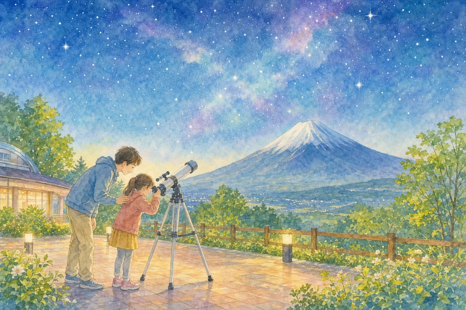 2026年 富士山樹空の森の星空 1日満喫コース