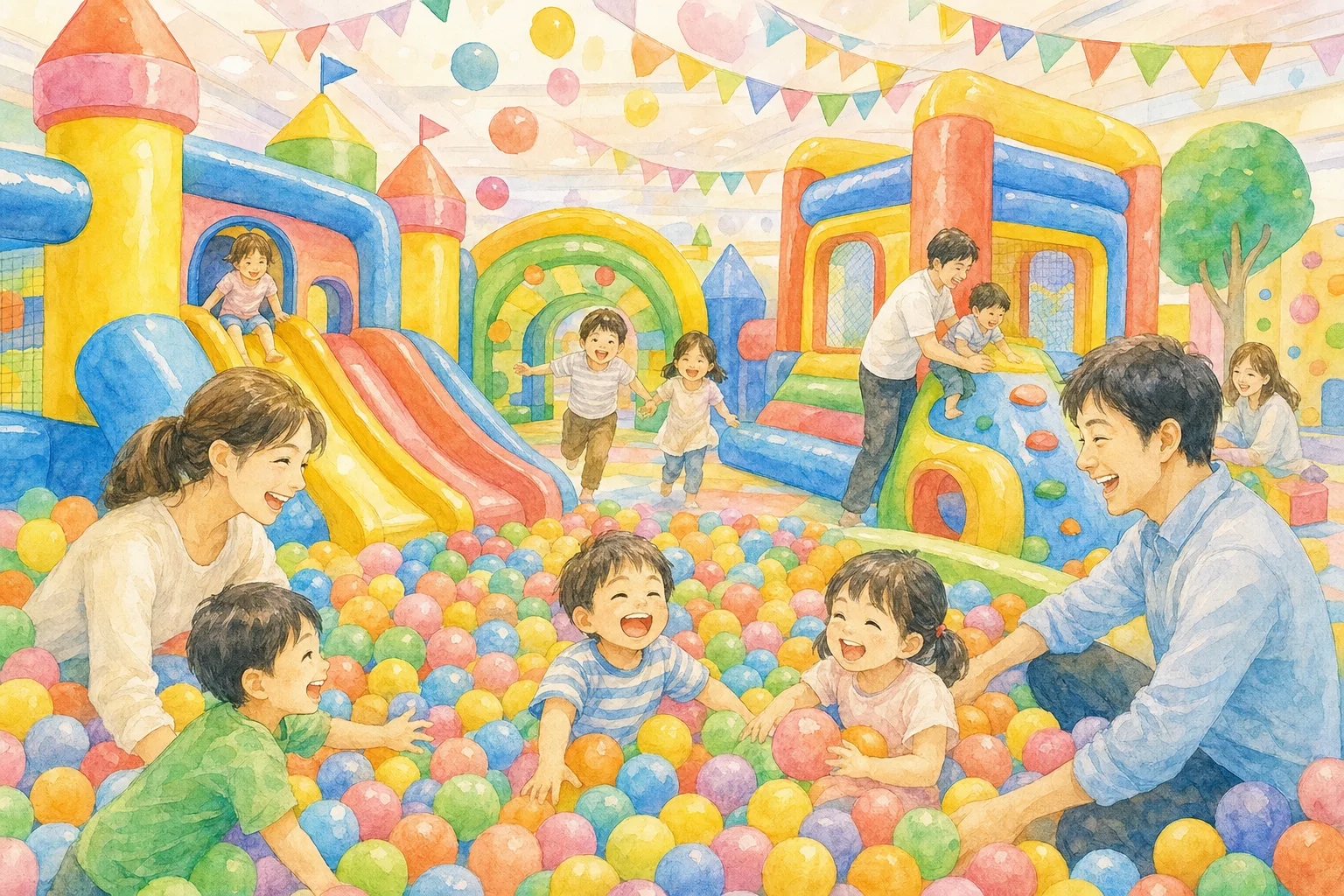 2026年 ハピピランド港北ルララ店 1日満喫コース