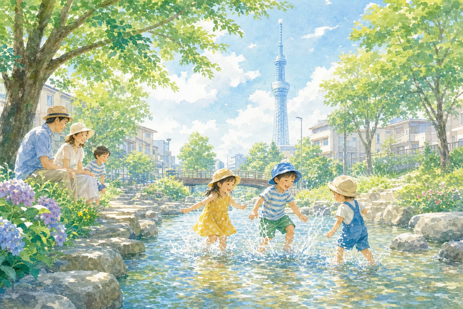 2026年 業平公園 流れ 1日満喫コース