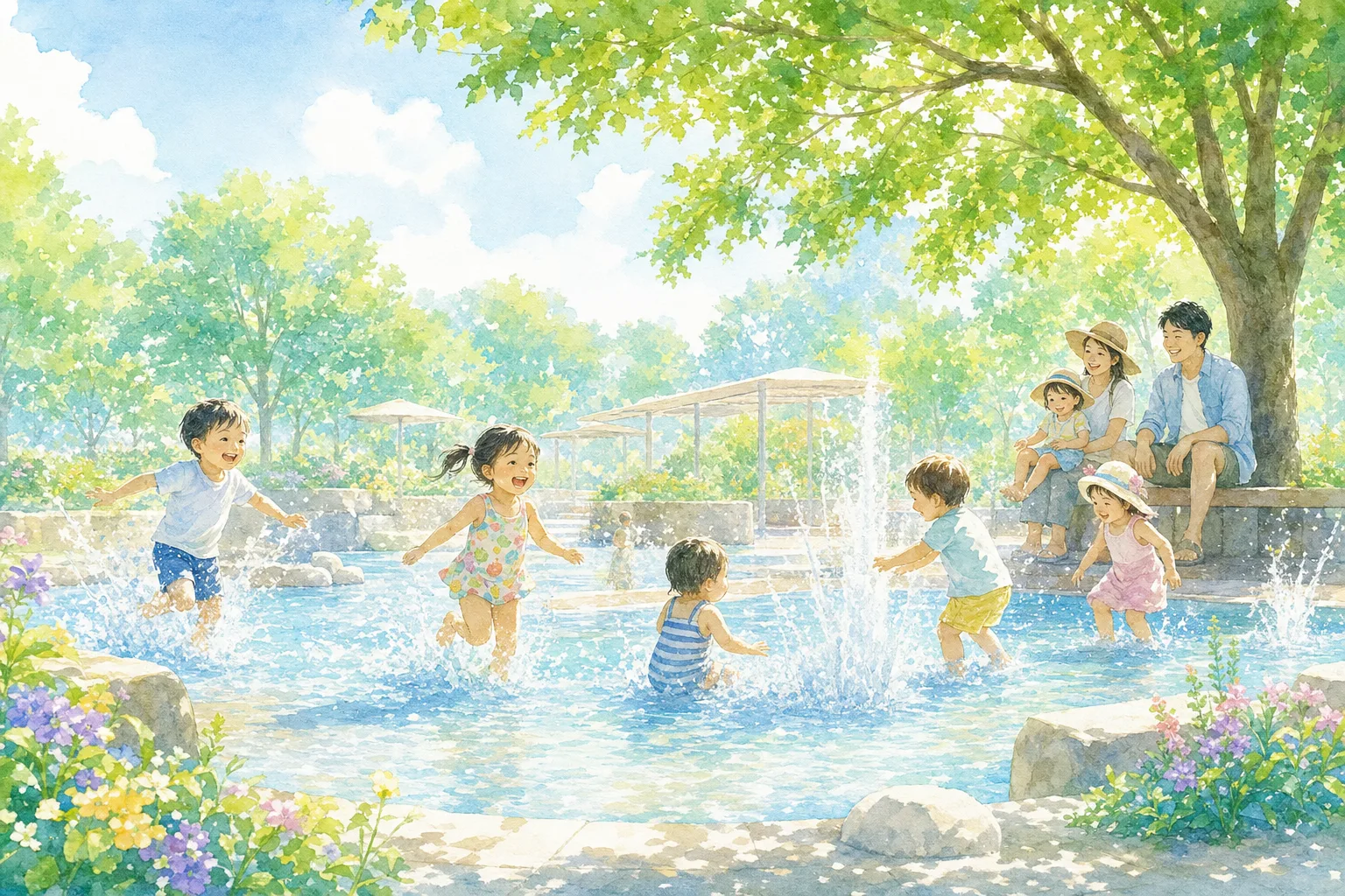 2026年 南台公園 水遊び場 1日満喫コース