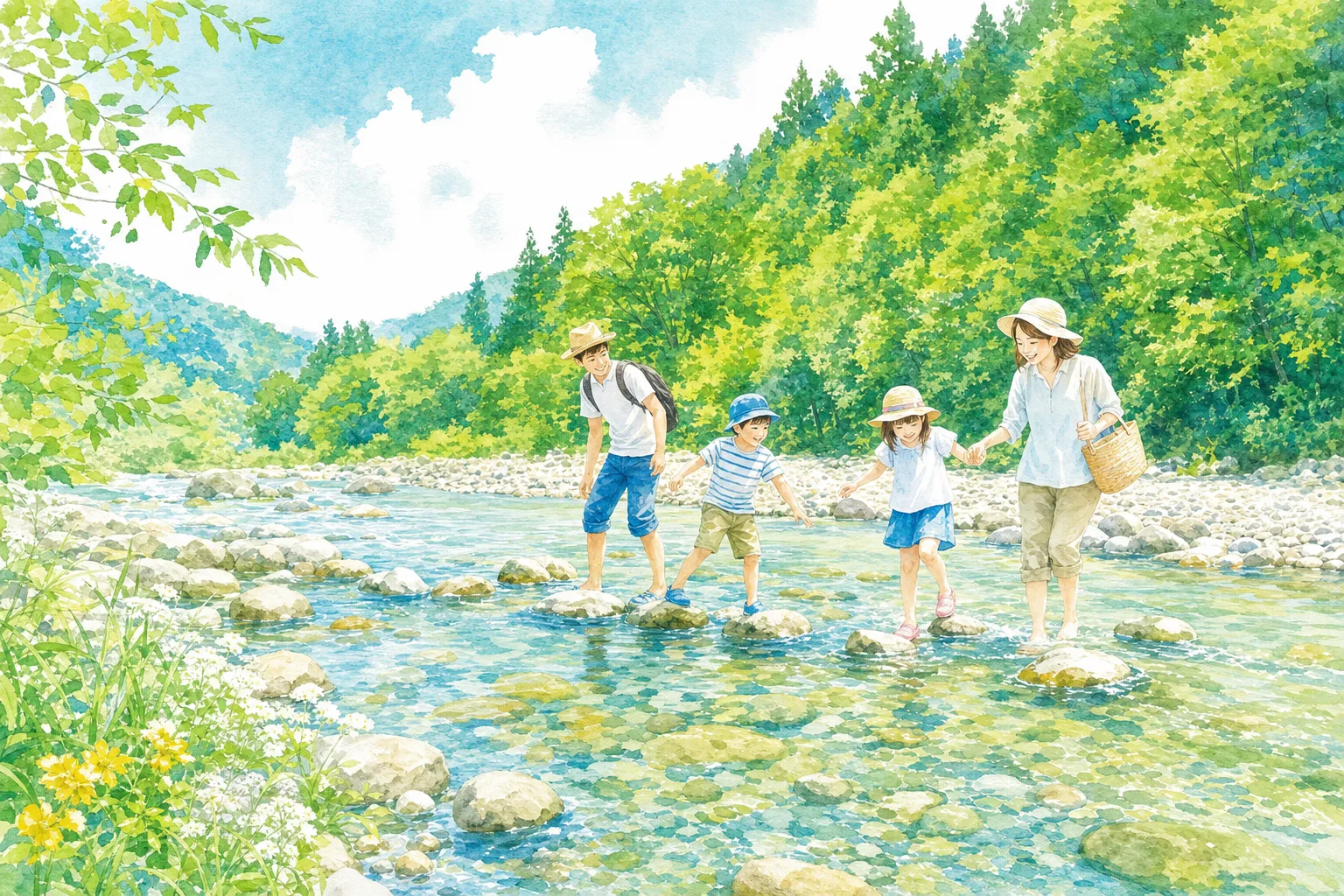 2026年 カルディアキャンプ場 吉野川 川遊び 1日満喫コース