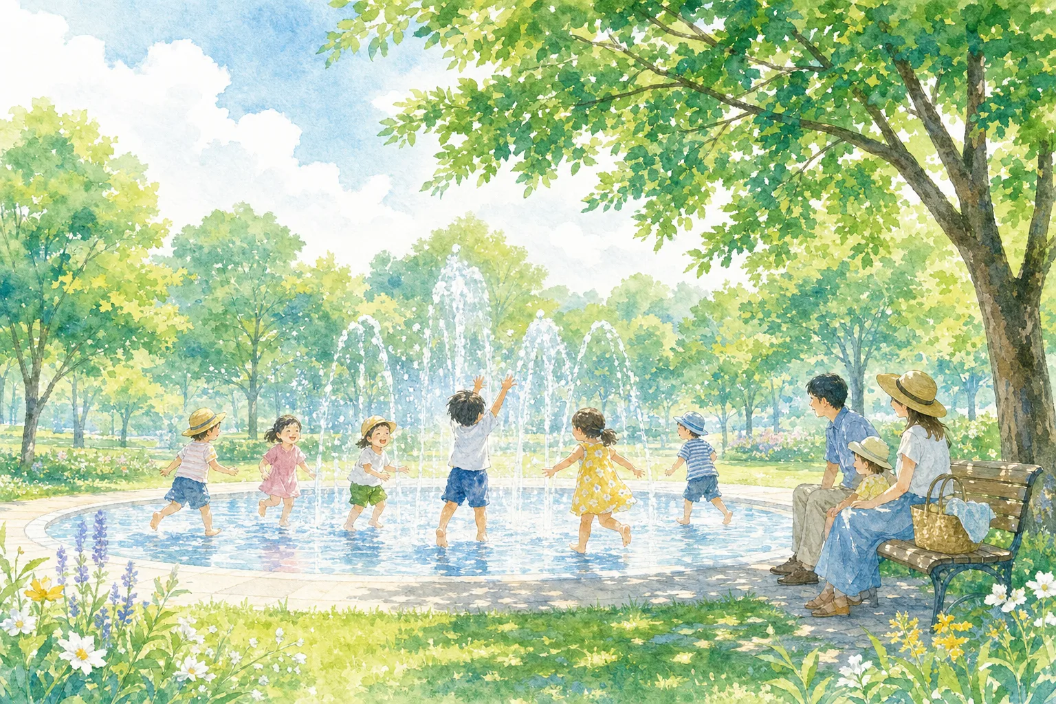 2026年 高知県立のいち動物公園 ちびっこ噴水 1日満喫コース