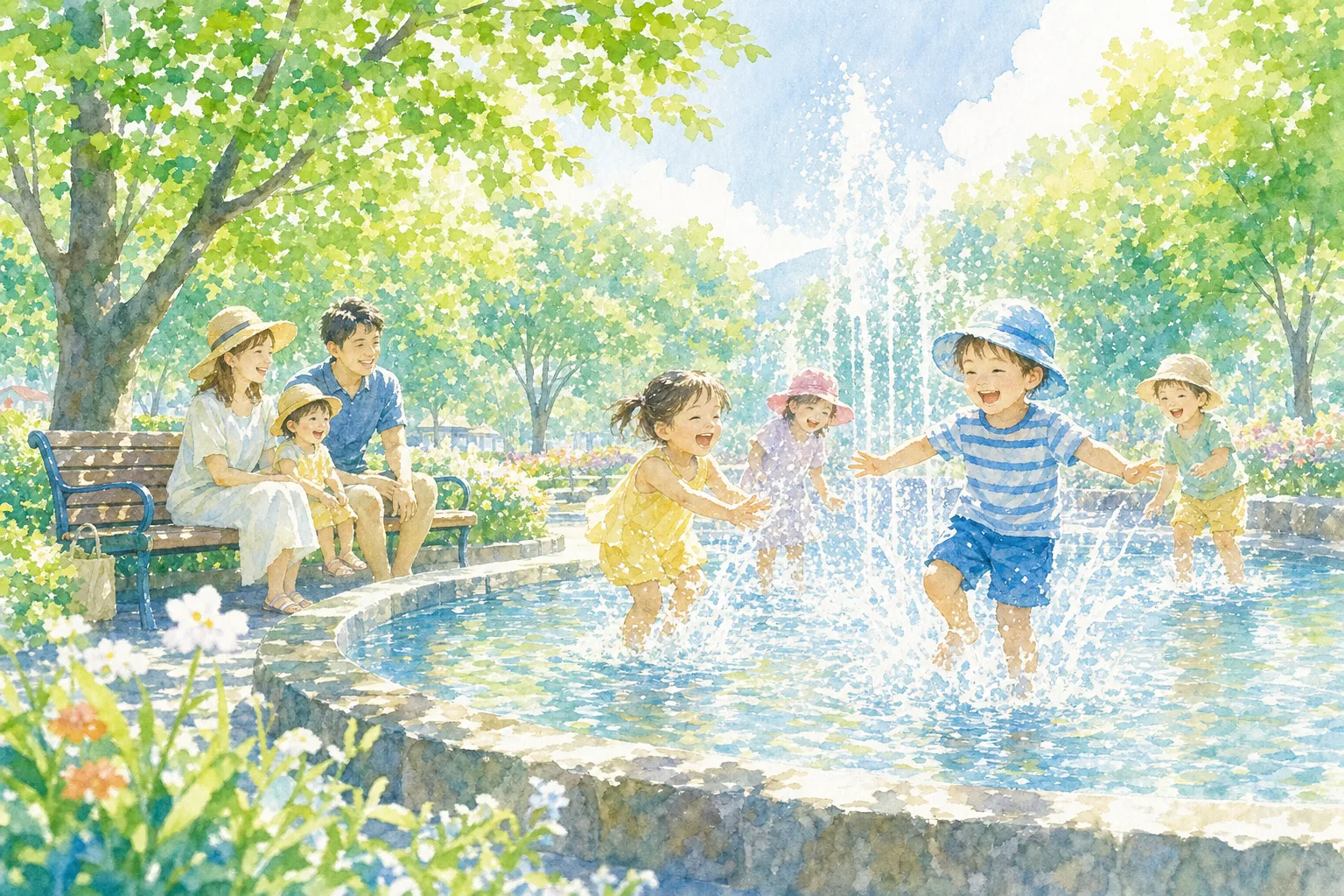 2026年 井堀北公園 じゃぶじゃぶ池 1日満喫コース