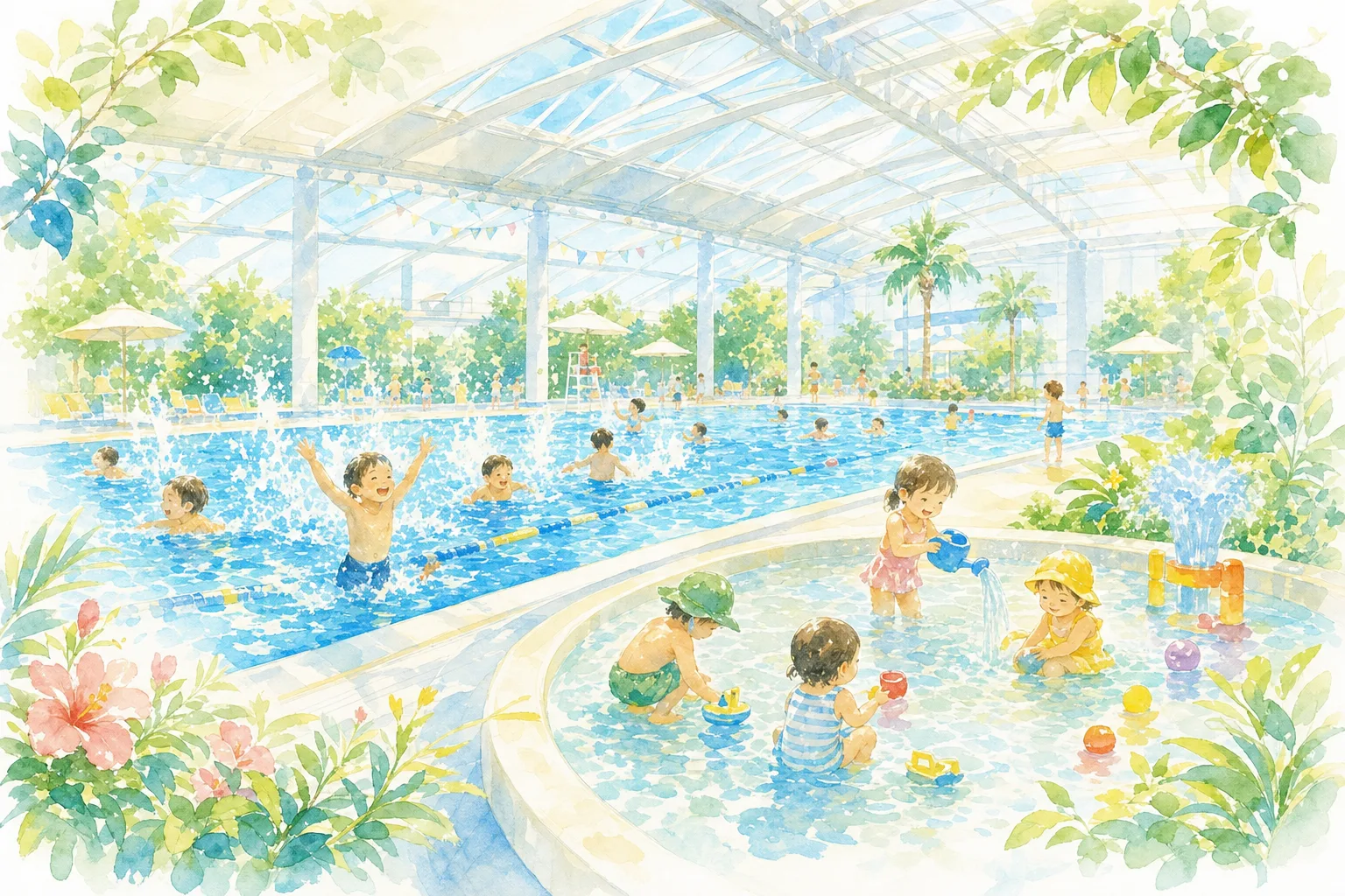 2026年 前沢B&G海洋センター プール 1日満喫コース