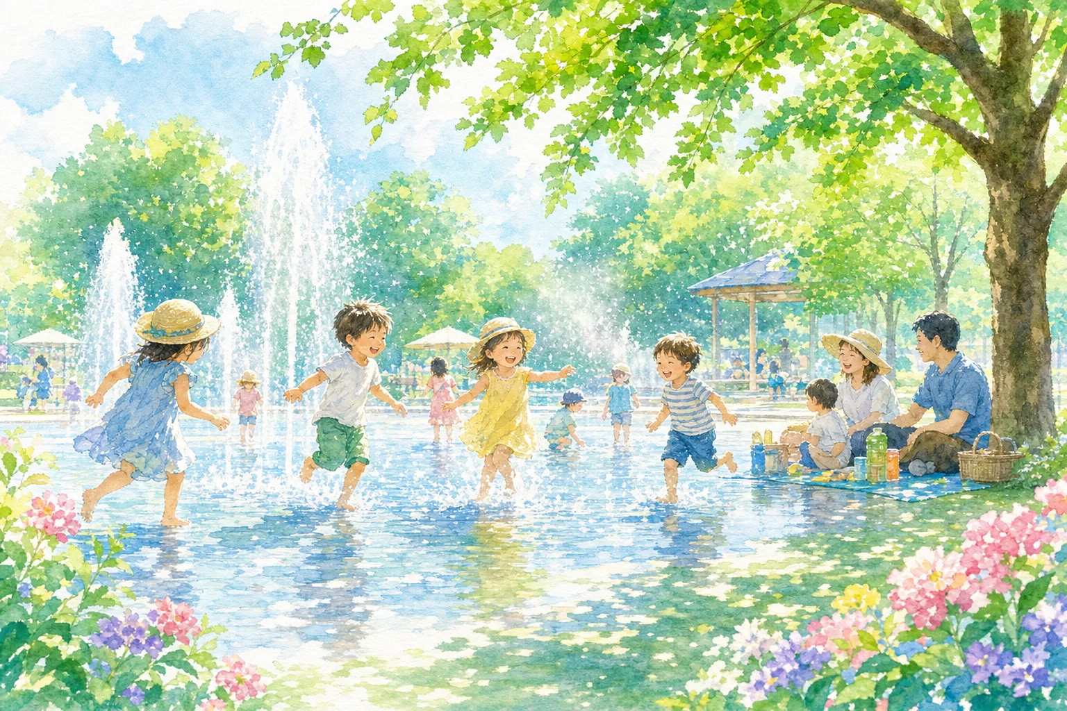 2026年 清見田公園 水遊び場 1日満喫コース
