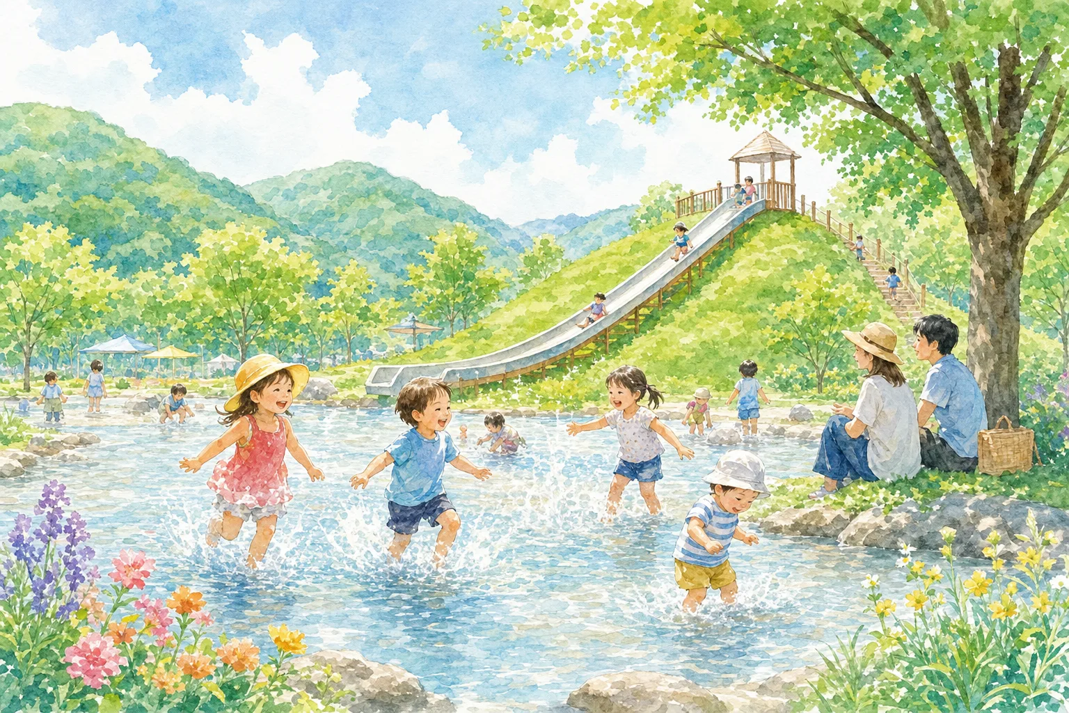 2026年 輪厚自然公園 水遊び場 1日満喫コース