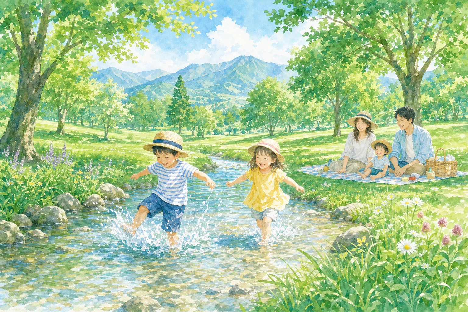 2026年 岳麓公園 せせらぎ 1日満喫コース