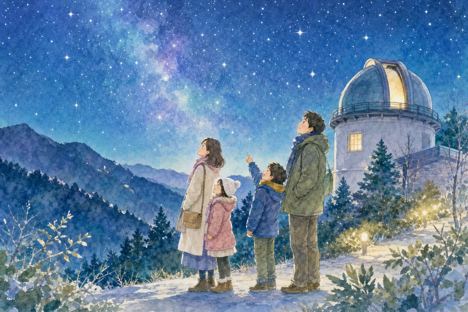2026年 星と森の科学館(日原天文台)の星空 1日満喫コース