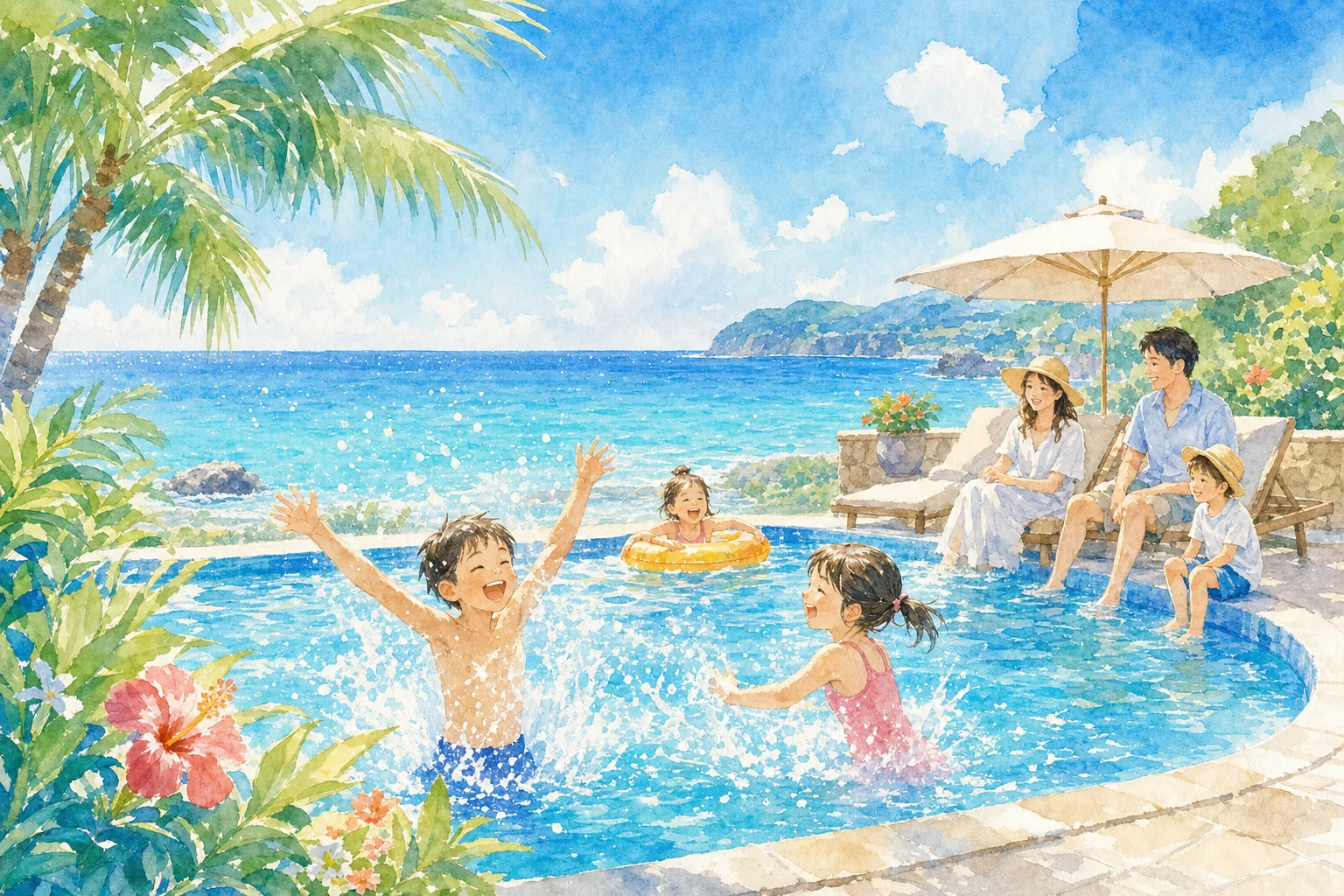 2026年 稲取池尻海浜プール 1日満喫コース