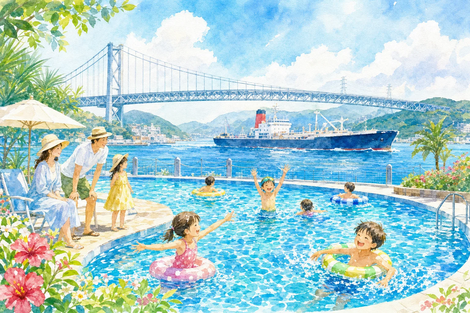 2026年 和布刈塩水プール 1日満喫コース