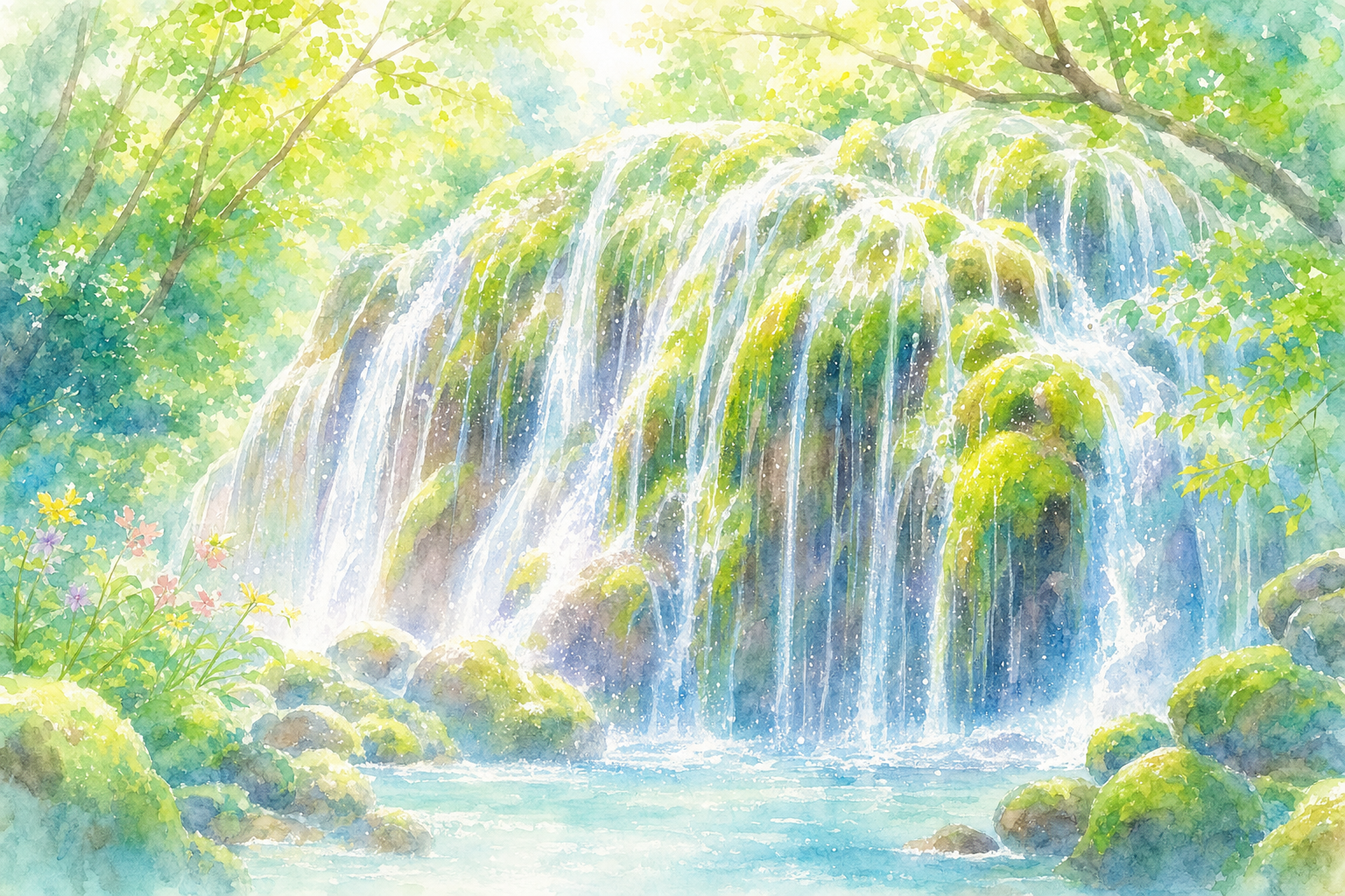 白糸の滝
