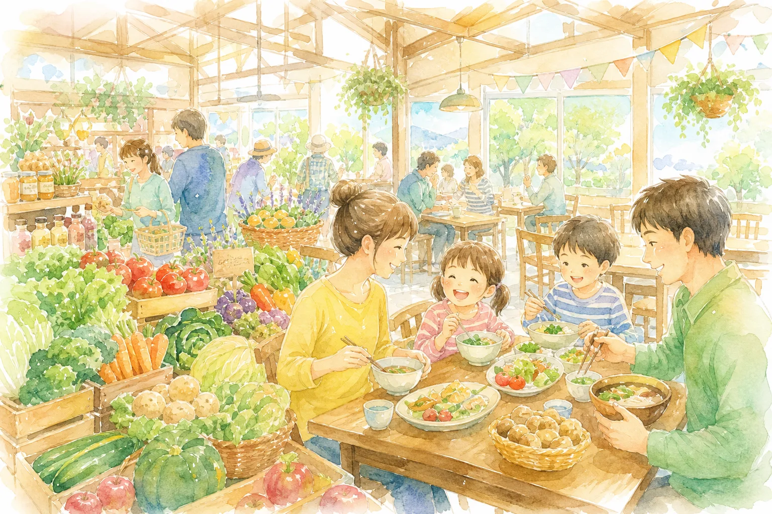 道の駅 ふれあいの里HASUパーク