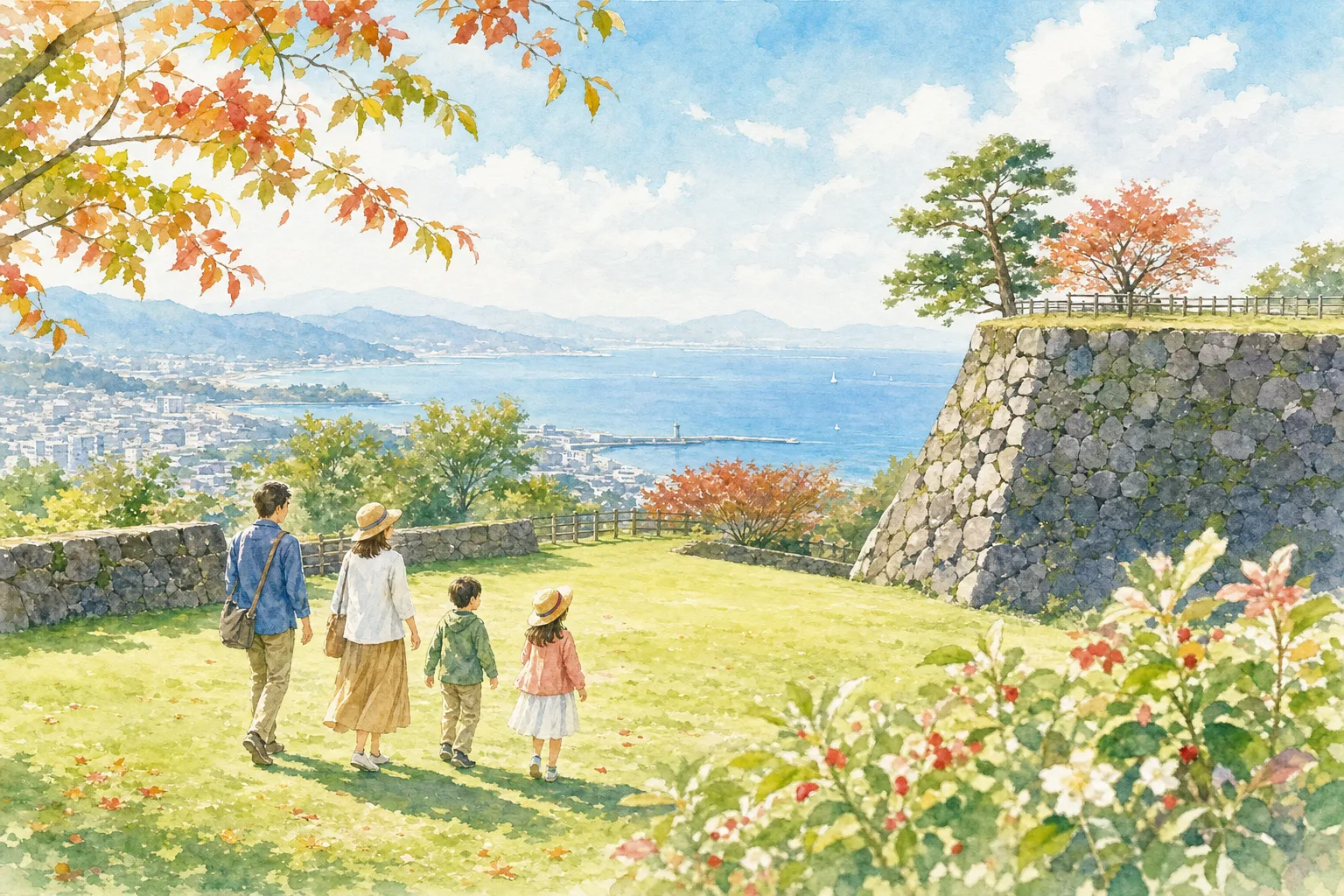 2026年 石垣山一夜城歴史公園の庭園さんぽ 1日満喫コース