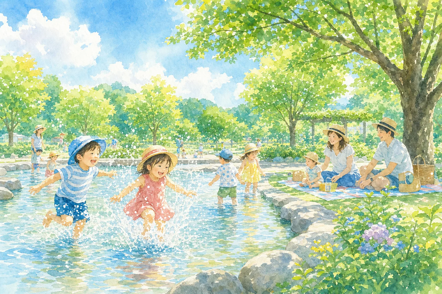2026年 熊谷スポーツ文化公園 親水広場 1日満喫コース