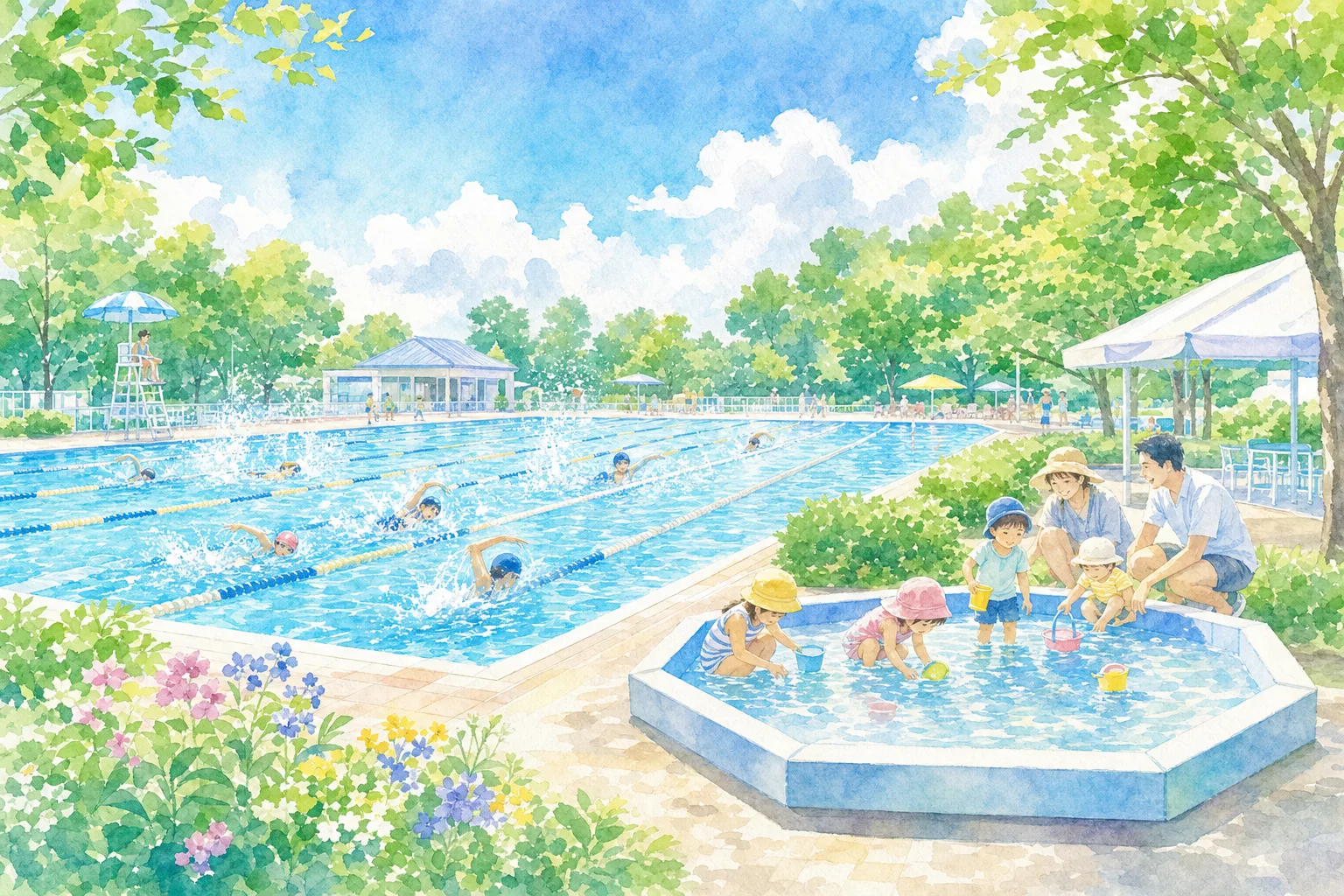 2026年 みなみ市民プール 1日満喫コース