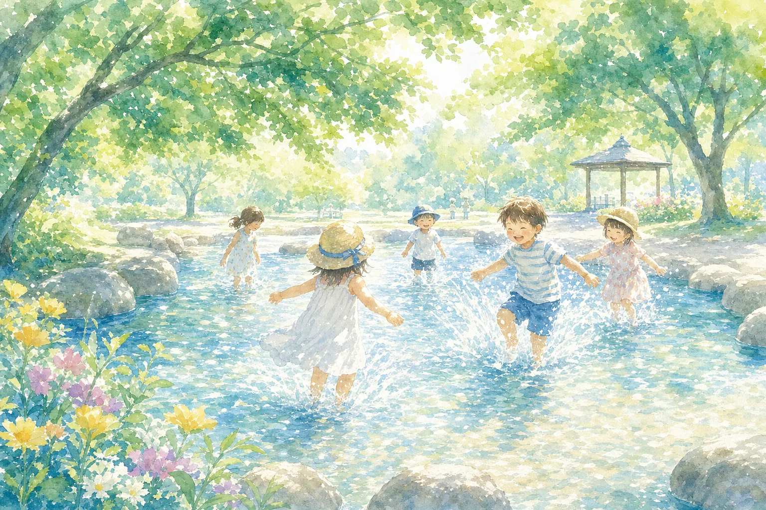 2026年 田端新町公園 水遊び場 1日満喫コース