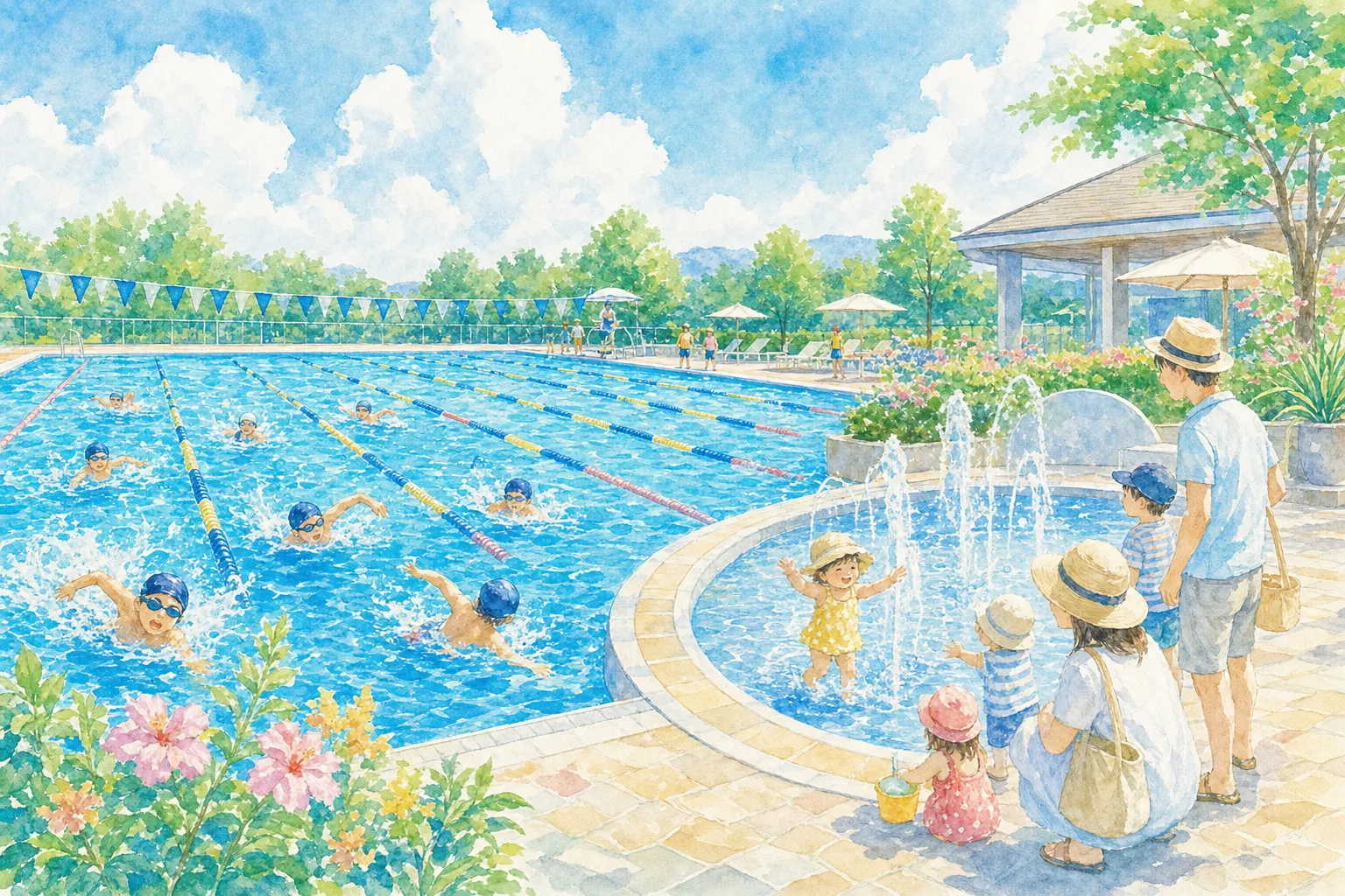 2026年 城沼市民プール 1日満喫コース
