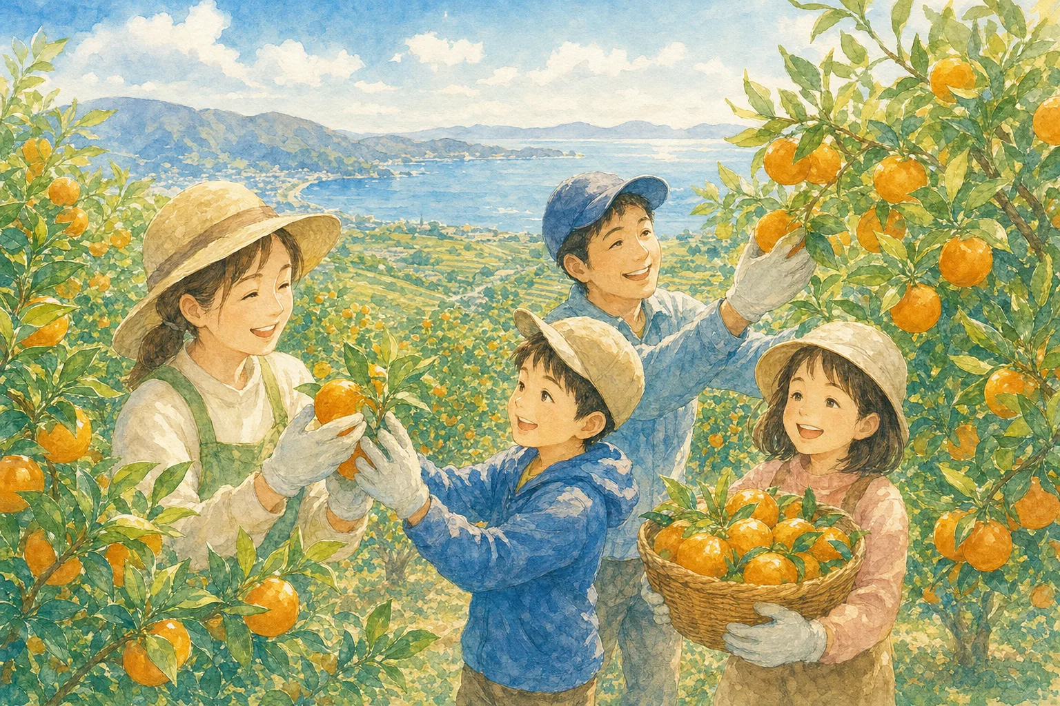 2026年 太陽ハーモニーファーム(みかん狩り)の味覚狩り 1日満喫コース