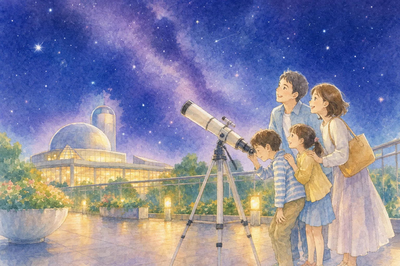 2026年 つくばエキスポセンターの星空 1日満喫コース