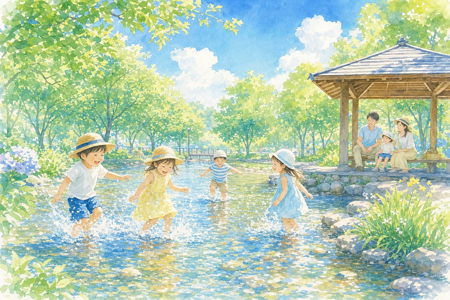 2026年 みやのもりせせらぎ公園 水流施設 1日満喫コース