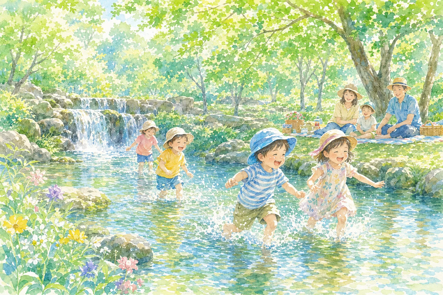 2026年 北本市子供公園 せせらぎ 1日満喫コース
