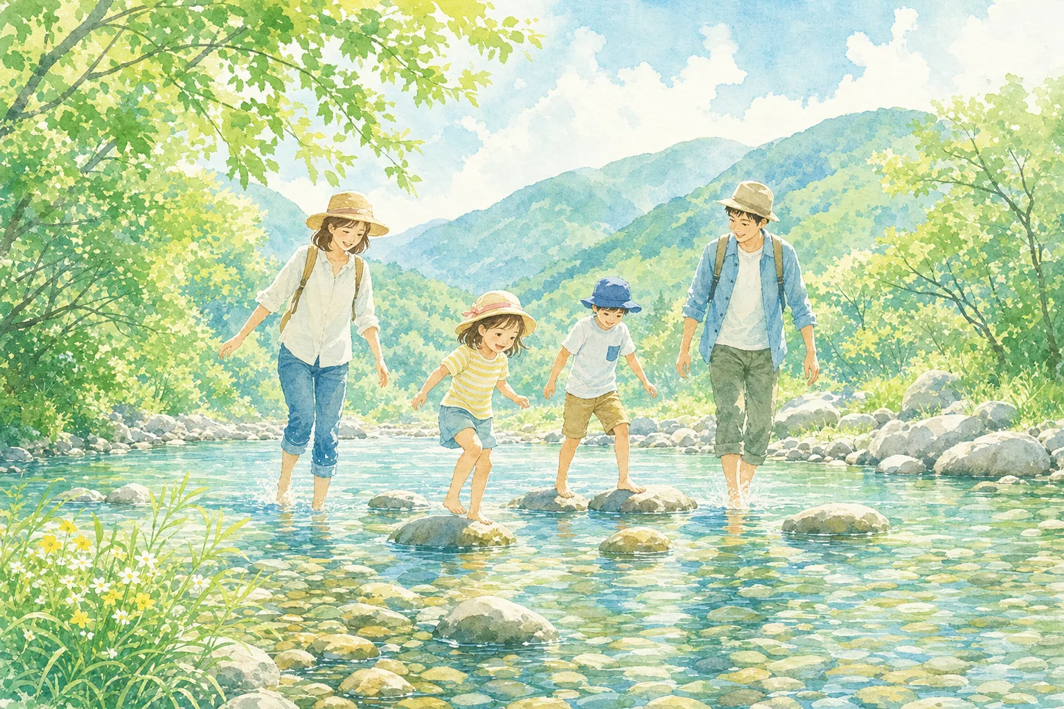 2026年 津民川河川プール 1日満喫コース