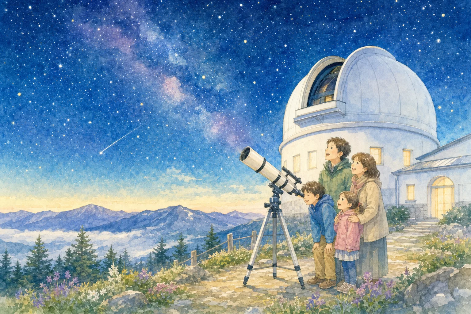 2026年 浄土平天文台の星空 1日満喫コース