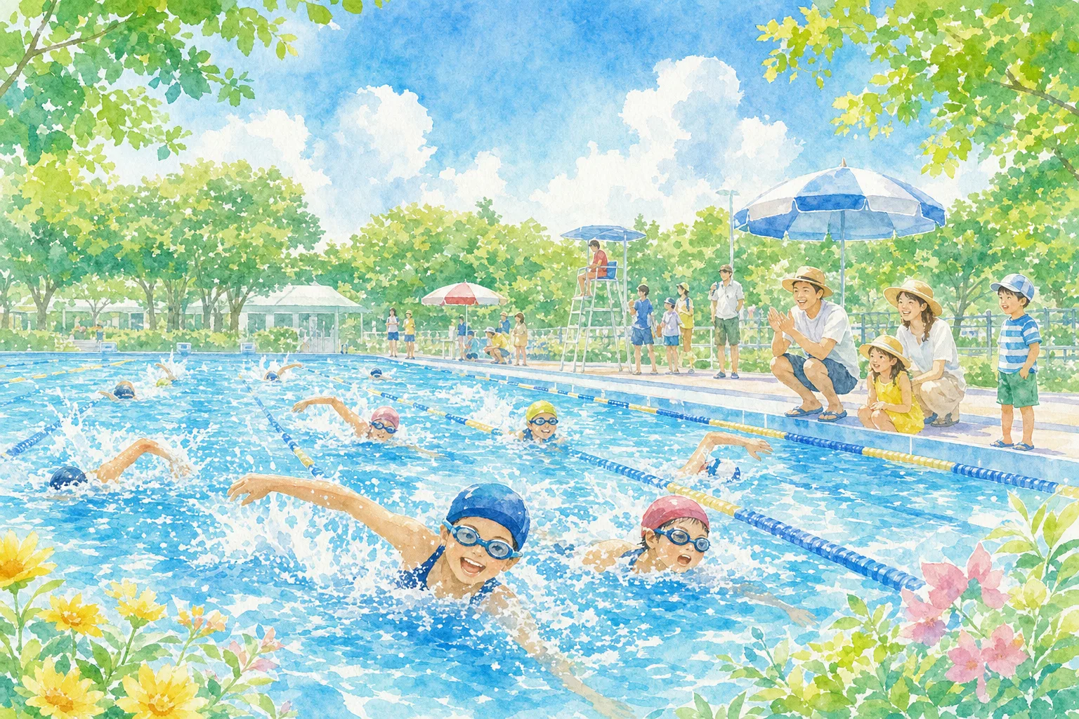 2026年 栗原市築館B&G海洋センター 屋外プール 1日満喫コース