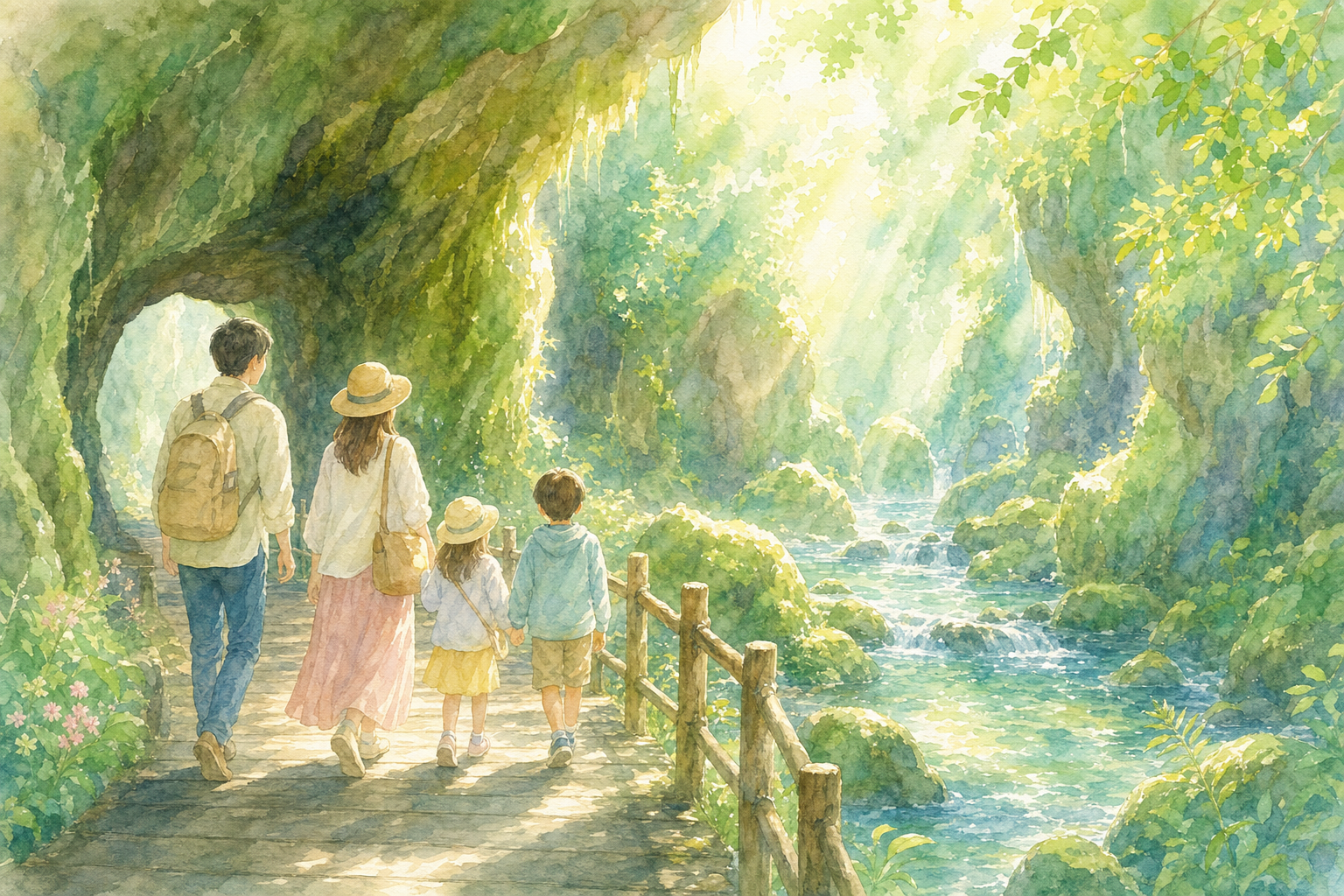 清水渓流広場