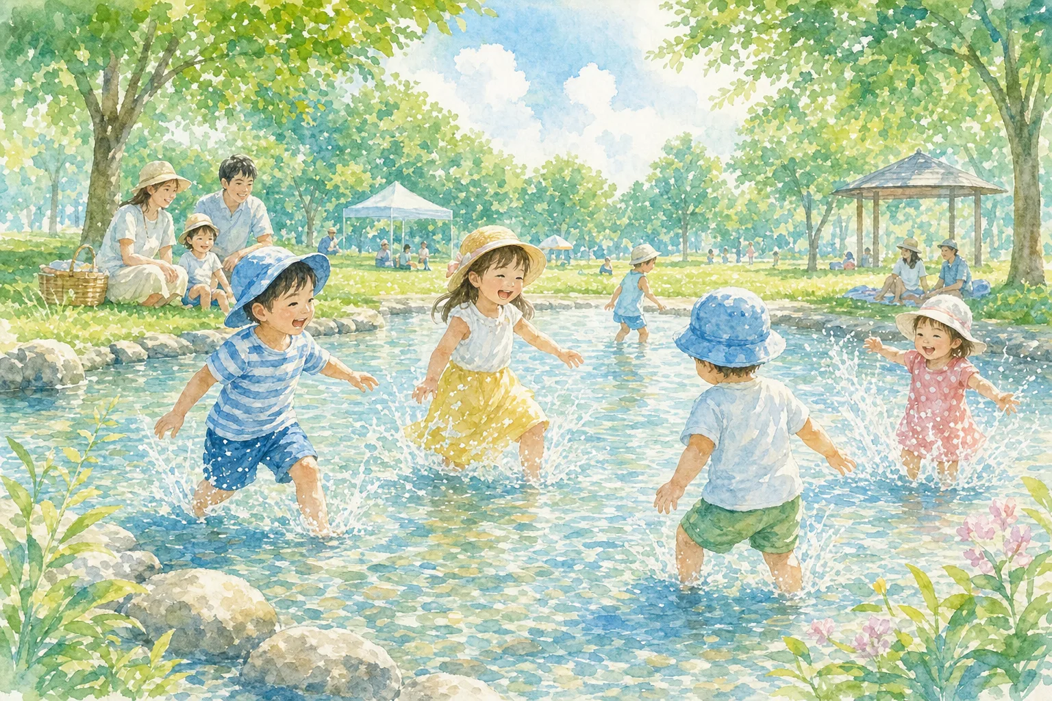 2026年 水とやすらぎの広場 ジャブジャブ池 1日満喫コース