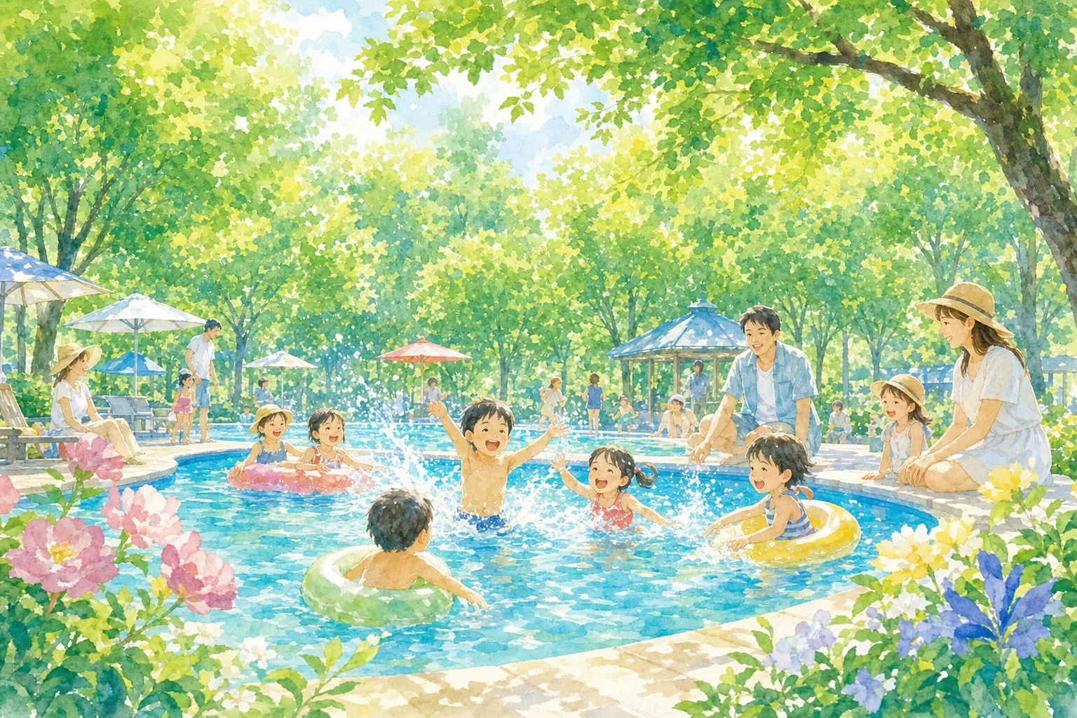 2026年 玉川野毛町公園プール 1日満喫コース