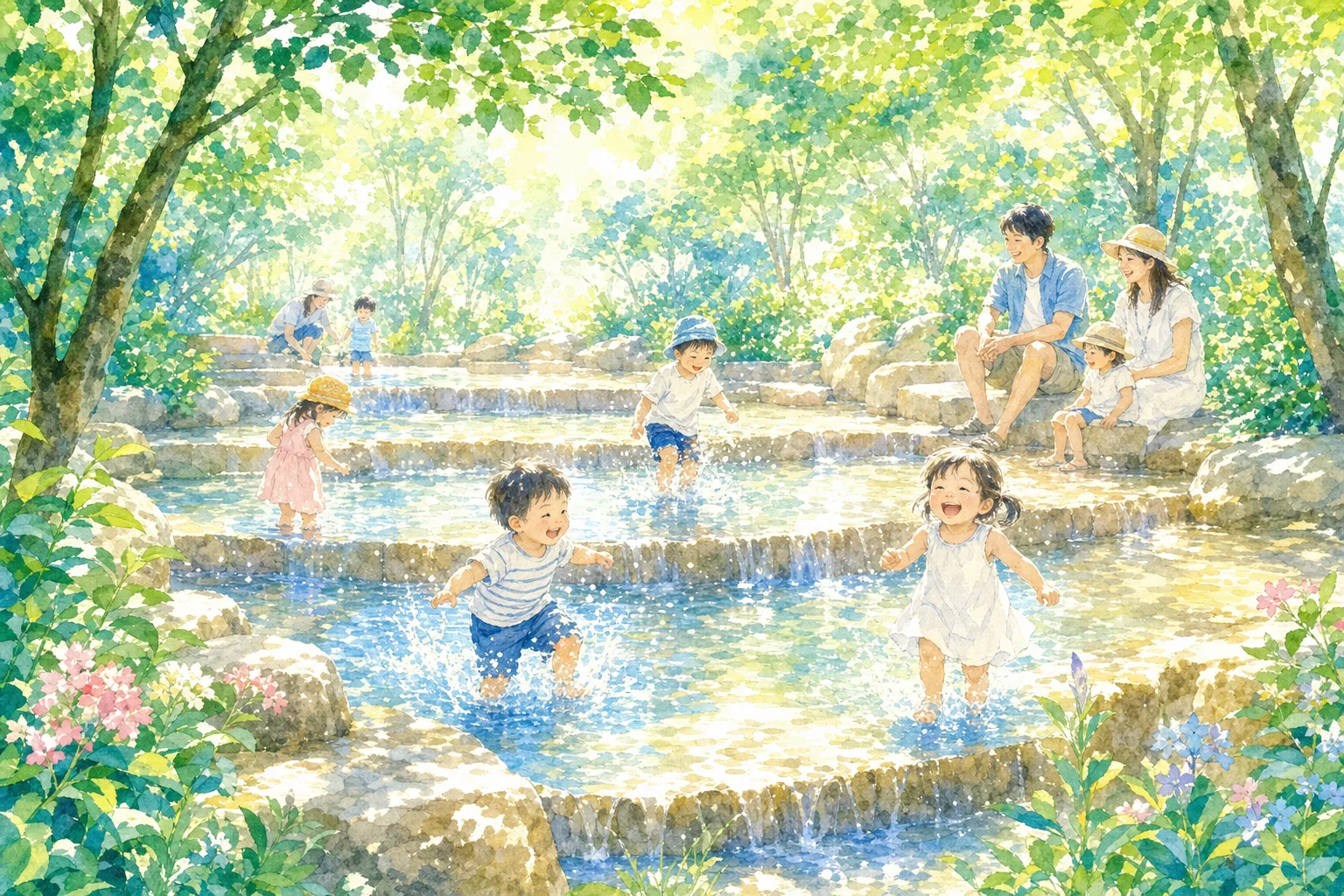 2026年 都立東綾瀬公園 じゃぶじゃぶ池 1日満喫コース
