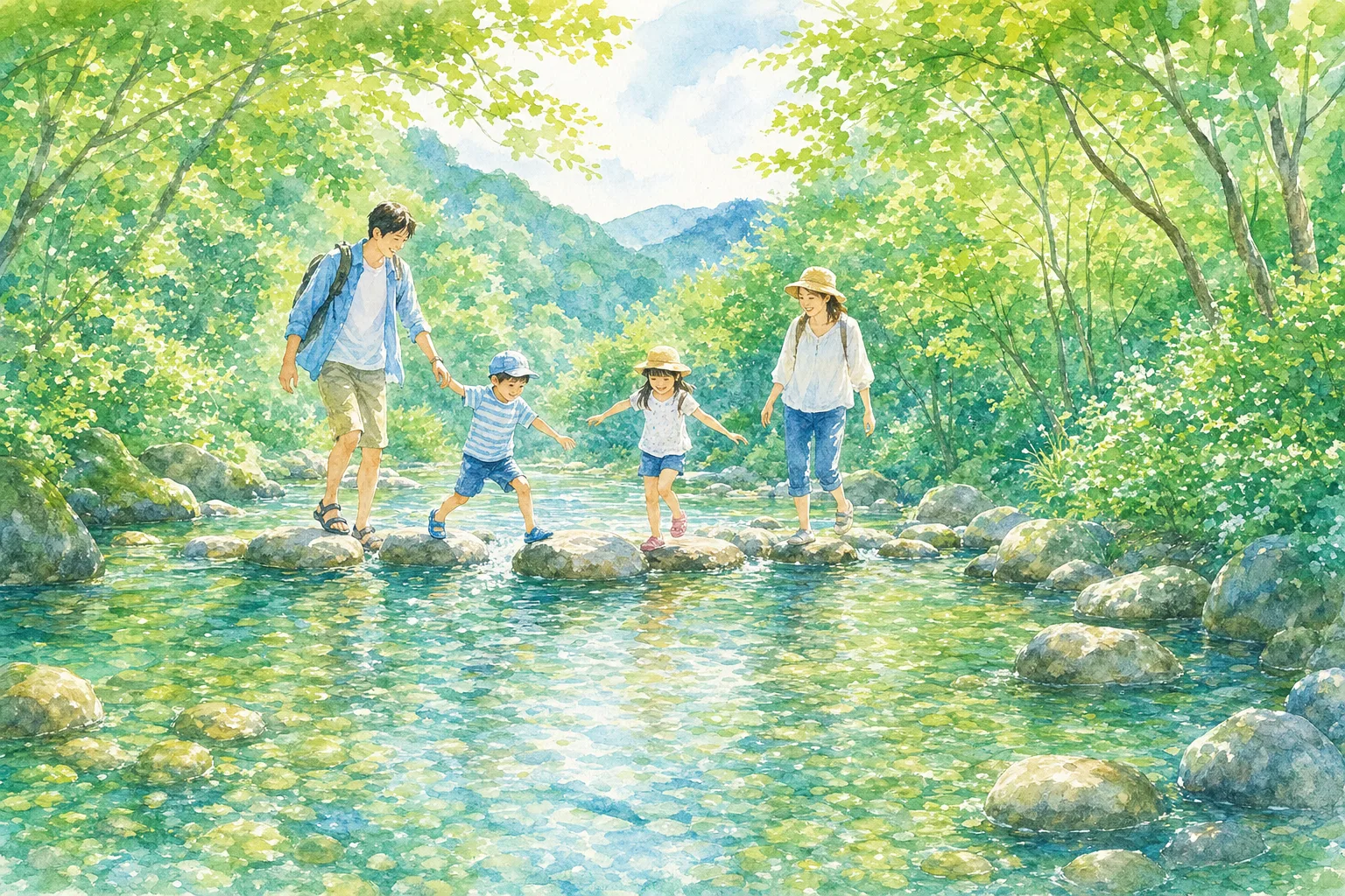 2026年 童子沢親水公園 1日満喫コース