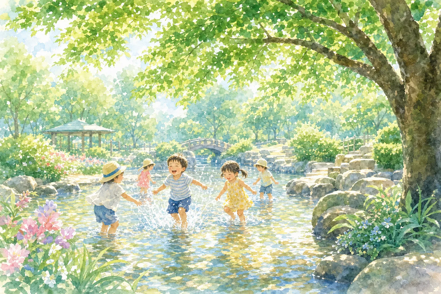 2026年 西崎親水公園 水遊びゾーン 1日満喫コース