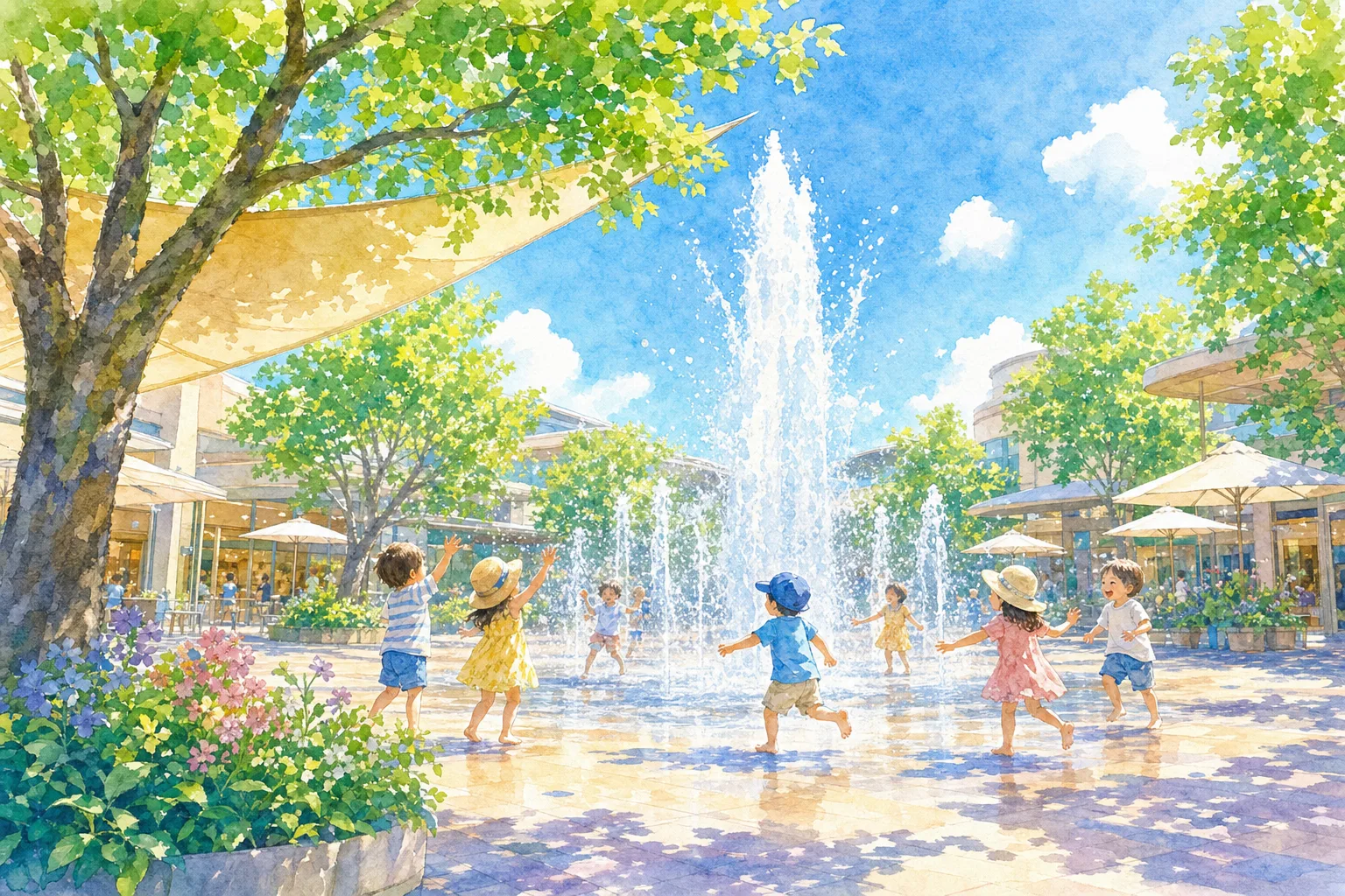 2026年 パークプレイス大分 水遊びスポット 1日満喫コース