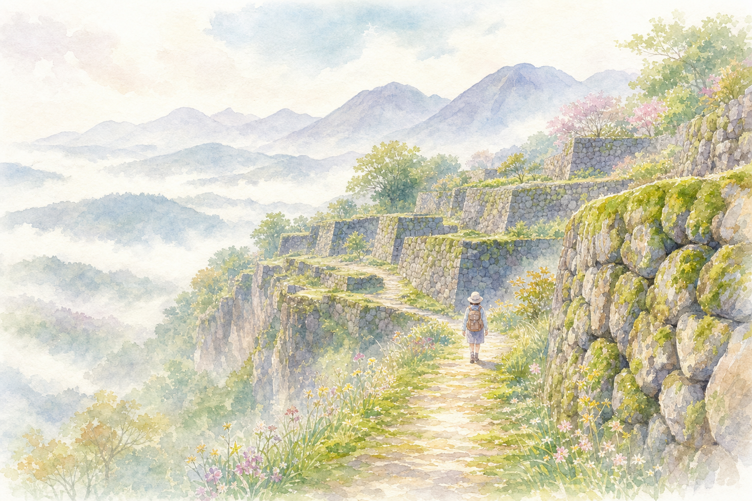 岡城跡