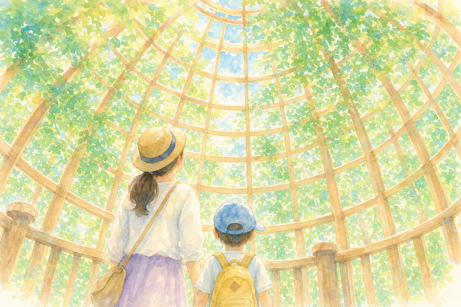 自然体感展望台 六甲枝垂れ
