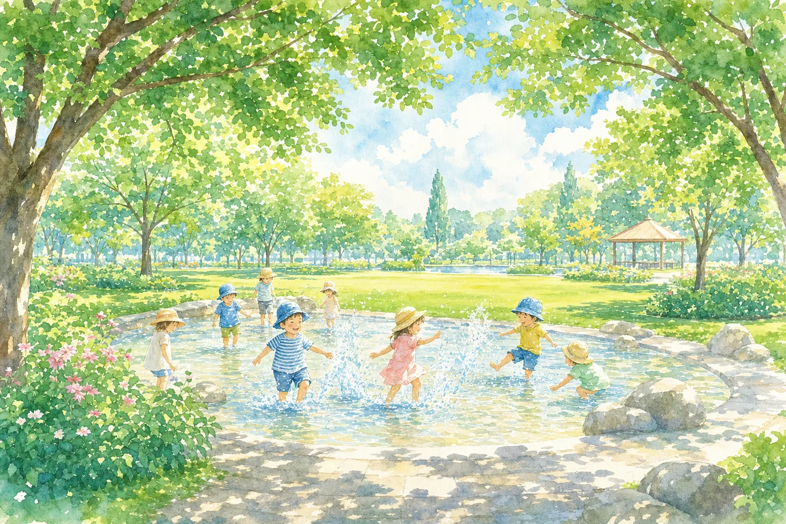 2026年 北区立中央公園 水遊び場 1日満喫コース