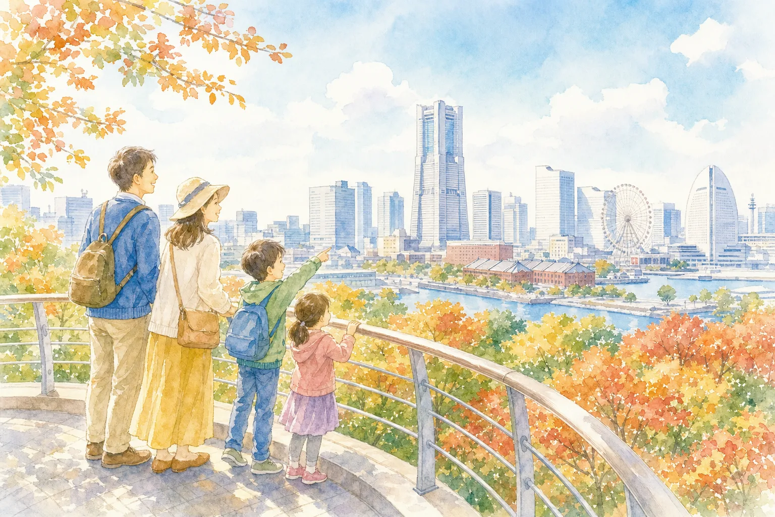 2026年 野毛山公園の紅葉 1日満喫コース