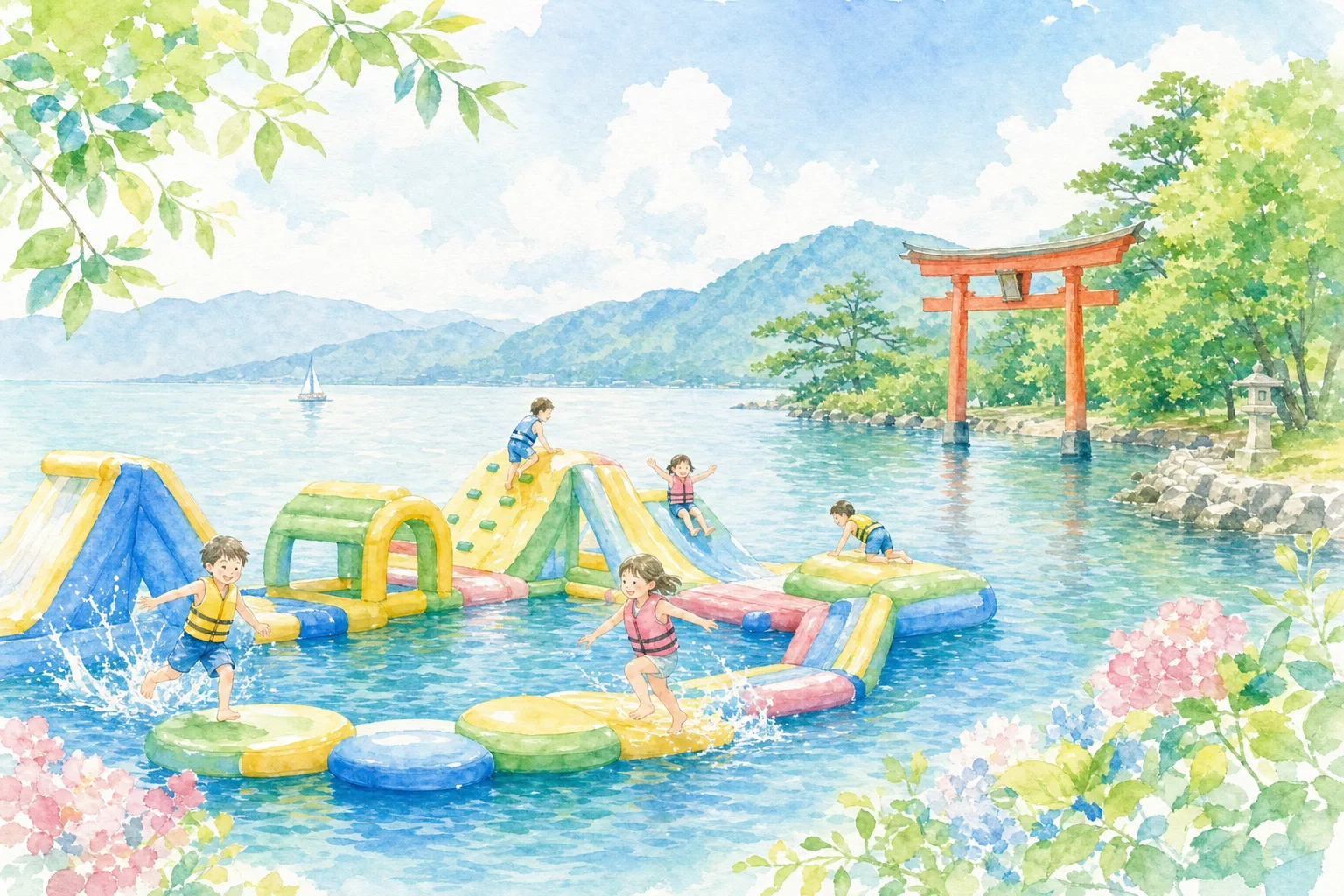 2026年 白ひげ浜 アドベンチャーウォーターパーク 1日満喫コース