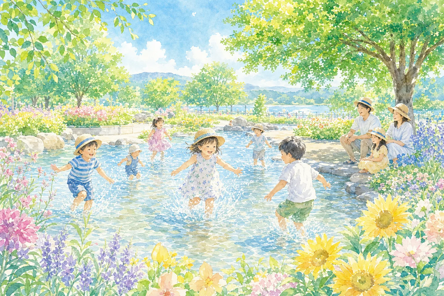 2026年 大宮花の丘農林公苑 親水広場 1日満喫コース