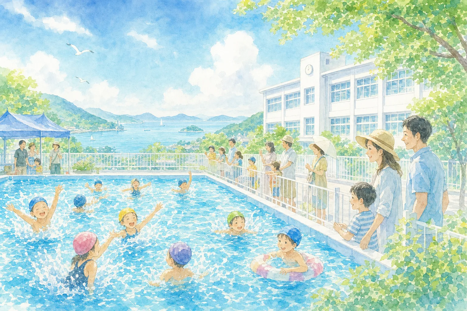 2026年 小方学園プール 1日満喫コース