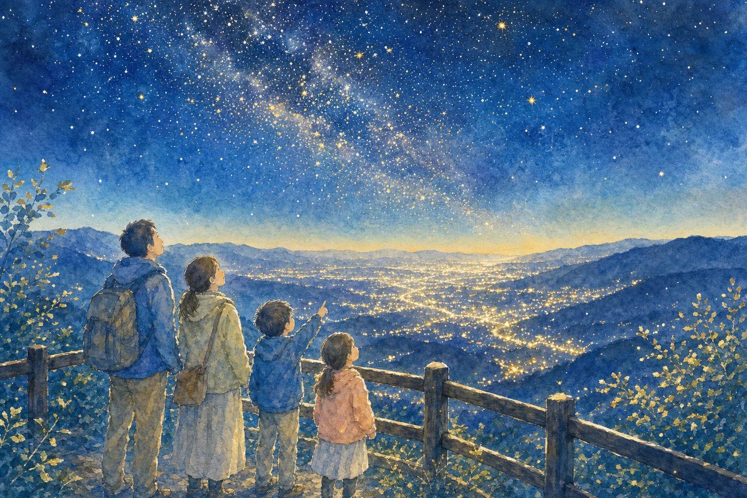 2026年 ヤビツ峠・菜の花台の星空 1日満喫コース